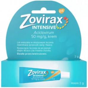 Zovirax Intensive, 50 mg / g, krem, 2 g - zdjęcie produktu
