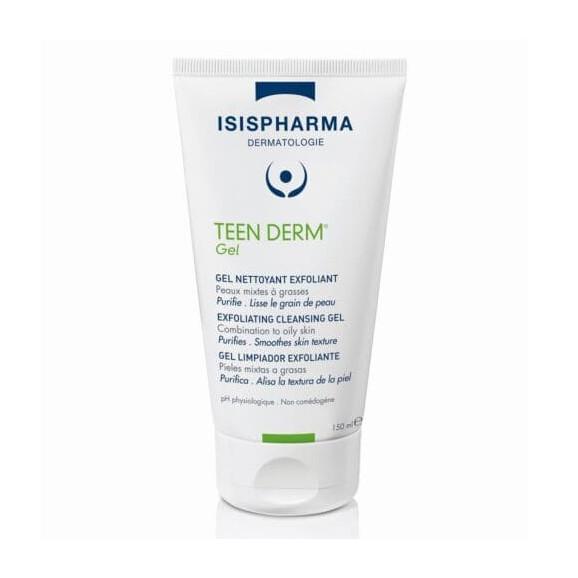 Isis Pharma Teen Derm Gel, antybakteryjny żel do mycia skóry tłustej, trądzikowej, 150 ml - zdjęcie produktu