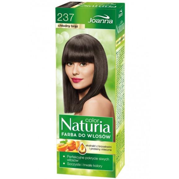 Joanna Naturia Color, farba do włosów, chłodny brąz 237, 1 szt. - zdjęcie produktu