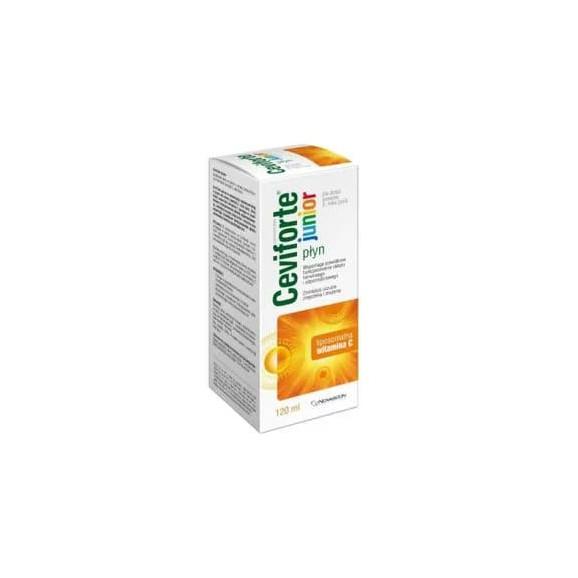 Ceviforte Junior, liposomalna witamina C dla dzieci powyżej 3 roku, 120 ml - zdjęcie produktu