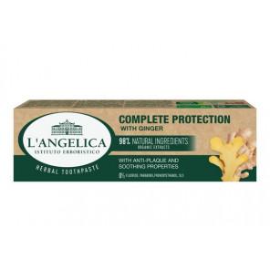 L'Angelica Complete Protection With Ginger, pasta do zębów, 75 ml - zdjęcie produktu