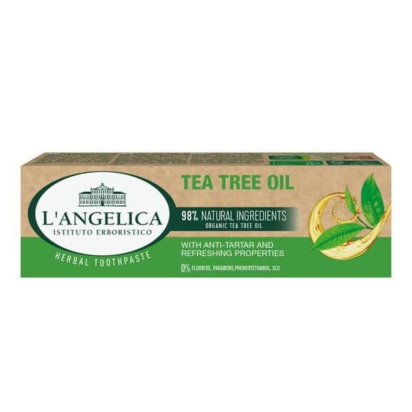 L'Angelica Tea Tree Oil, pasta do zębów, 75 ml - zdjęcie produktu