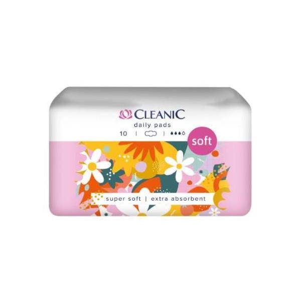 Cleanic Soft Day Pads, podpaski higieniczne dla kobiet, 10 szt. - zdjęcie produktu