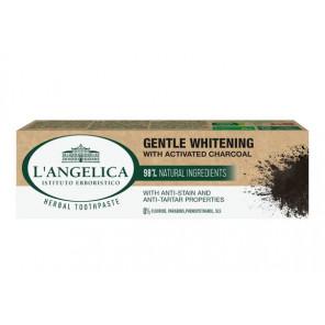 L'Angelica Gentle Whitening With Activated Charcoal, pasta do zębów, 75 ml - zdjęcie produktu