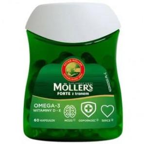Moller's Forte z tranem, kapsułki, 60 szt. - zdjęcie produktu
