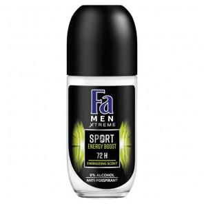 Fa Men Sport Energy Boost 72h, antyperspirant w kulce o energetyzującym zapachu 50 ml - zdjęcie produktu