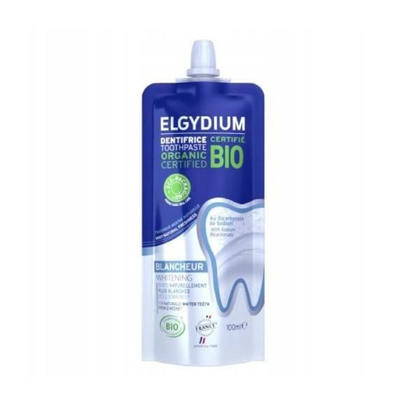 Elgydium Bio, pasta do zębów wybielająca, doypack, 100 ml - zdjęcie produktu