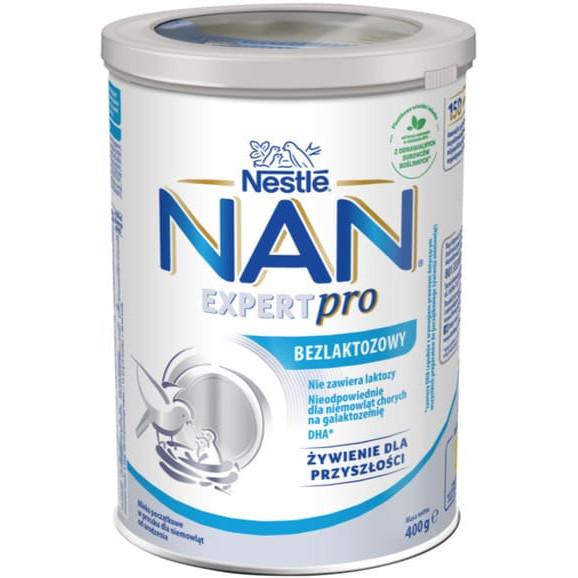 Nestle NAN Expert Bezlaktozowy, mleko początkowe dla niemowląt od urodzenia, 400 g - zdjęcie produktu