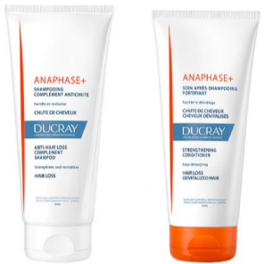 Ducray Anaphase+, szampon 200 ml + odżywka 200 ml, zestaw, 1 szt. - zdjęcie produktu