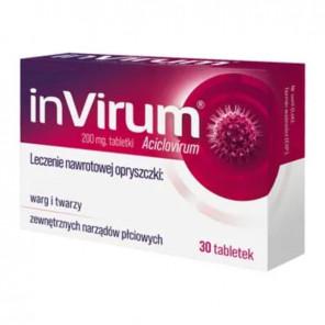 Invirum, 200 mg, tabletki, 30 szt. - zdjęcie produktu