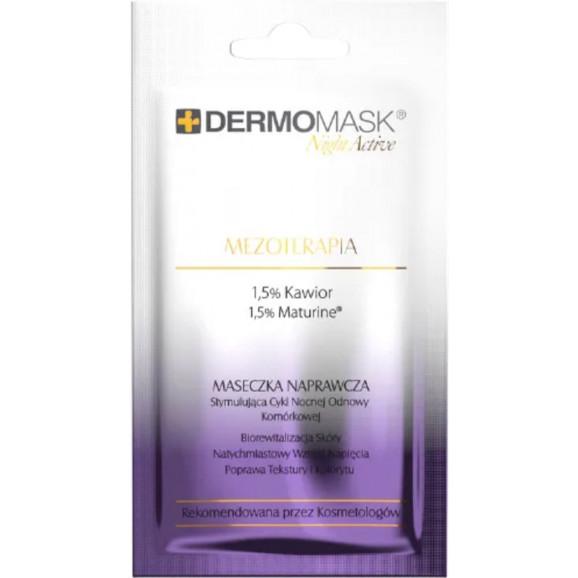 L'BIOTICA Dermomask Night Active Mezoterapia, maseczka naprawcza, 12 ml L'BIOTICA Dermomask Night Active Mezoterapia, maseczka naprawcza, 12 ml - zdjęcie produktu