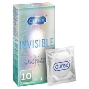 Durex Invisible Close Fit, prezerwatywy dopasowane, 10 szt. - zdjęcie produktu
