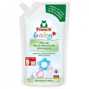 Frosch Baby, płyn do mycia akcesoriów dziecięcych w worku, 1 l - zdjęcie produktu
