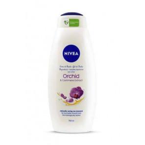 Nivea Orchid & Cashmere Extract, kremowy żel pod prysznic, 750 ml - zdjęcie produktu