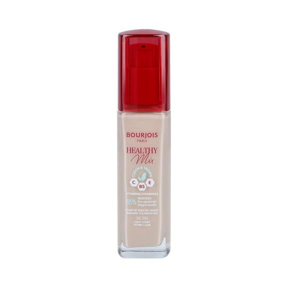 Bourjois Healthy Mix Clean&Vegan, podkład do twarzy, 50.5N Light Ivory, 30 ml - zdjęcie produktu