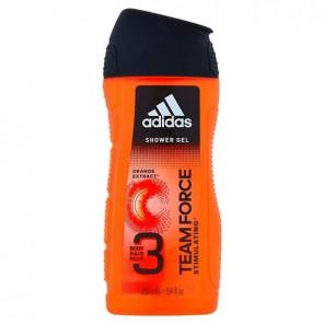 Adidas Team Force, żel pod prysznic dla mężczyzn, 250 ml - zdjęcie produktu