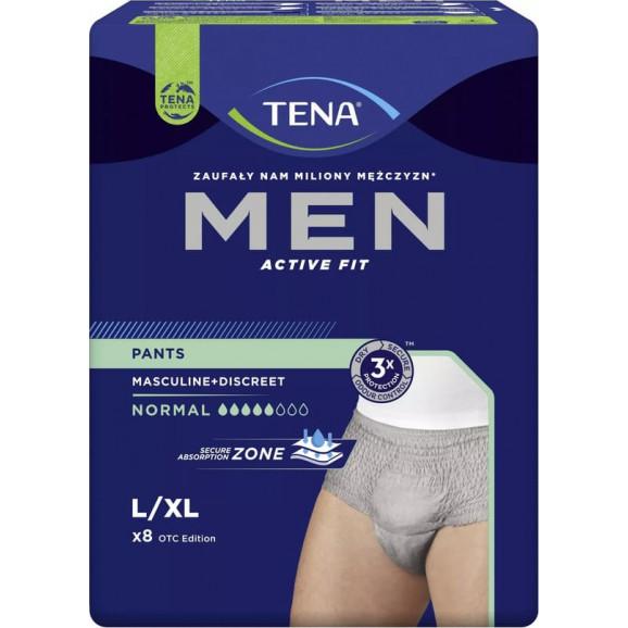 Majtki chłonne TENA Men Normal L/XL pieluchomajtki pieluchy dla dorosłych Majtki chłonne TENA Men Normal L/XL pieluchomajtki pieluchy dla dorosłych - zdjęcie produktu