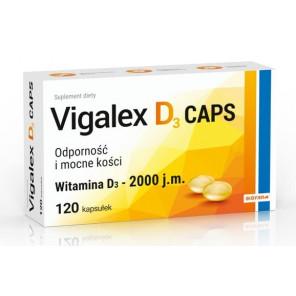Vigalex D3 Caps 2000 j.m., kapsułki, 60 szt. - zdjęcie produktu
