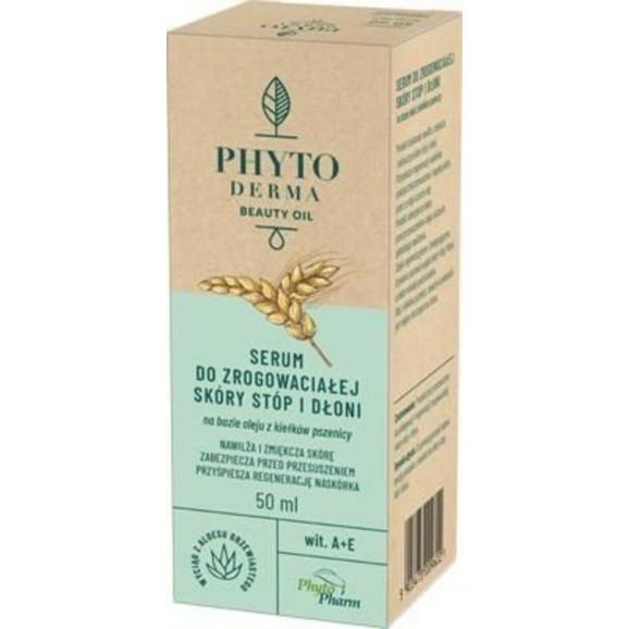 PhytoDerma Beauty Oil, serum do zrogowaciałej skóry stóp i dłoni, 50 ml - zdjęcie produktu