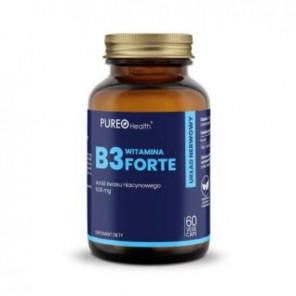 Pureo Health Witamina B3 Forte, kapsułki, 60 szt. - zdjęcie produktu