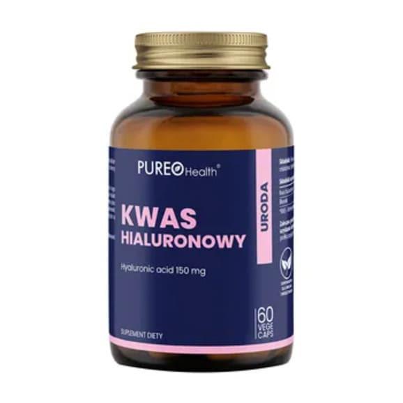 Pureo Health Kwas Hialuronowy, kapsułki, 60 szt. - zdjęcie produktu