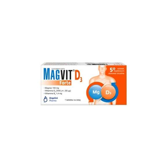 MagVit Forte D3, tabletki, 50 szt. - zdjęcie produktu