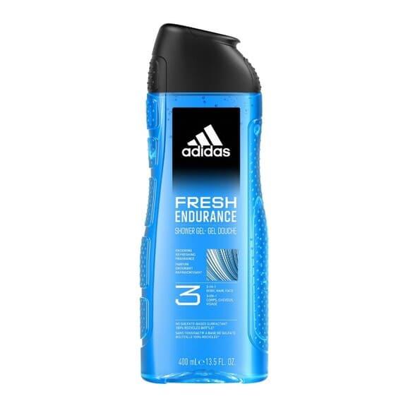 Adidas Fresh Endurance, żel do mycia dla mężczyzn 3w1, 400 ml - zdjęcie produktu
