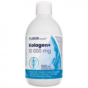 Pureo Health Kolagen+ 10 000 mg, płyn, 500 ml - zdjęcie produktu