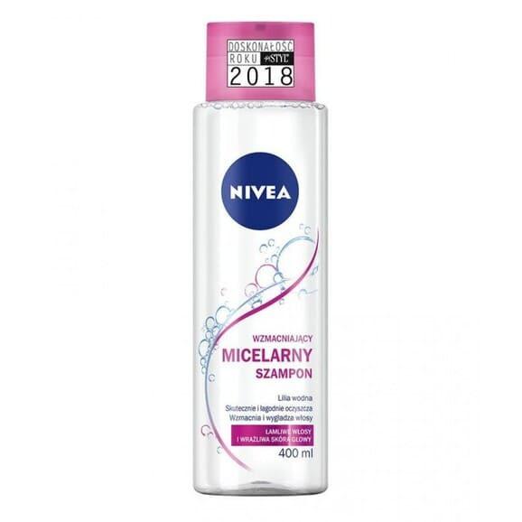 Nivea, szampon micelarny wzmacniający, 400 ml - zdjęcie produktu