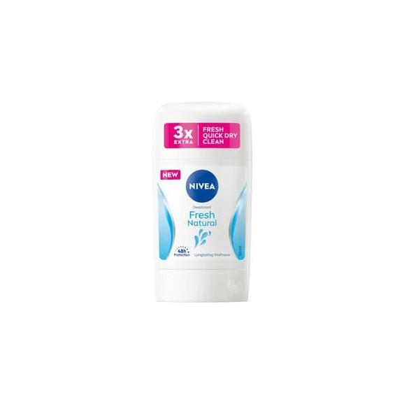 Nivea Fresh Natural, antyperspirant w sztyfcie dla kobiet, 50 ml - zdjęcie produktu