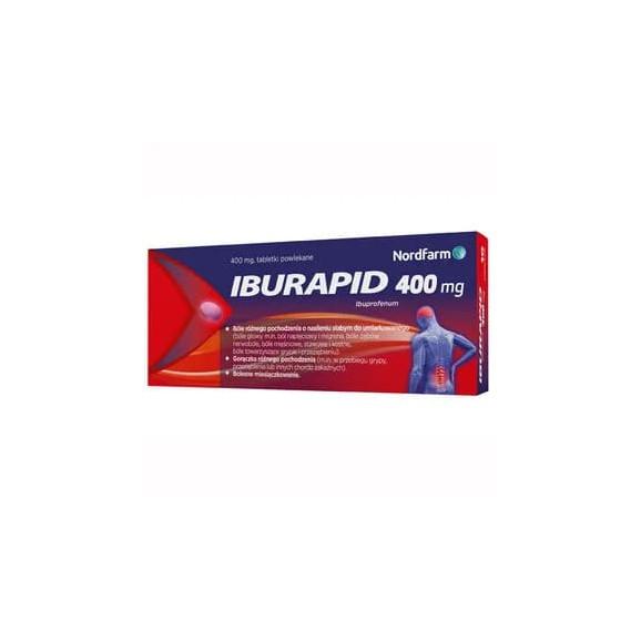 Iburapid 400 mg, tabletki, 20 szt. - zdjęcie produktu