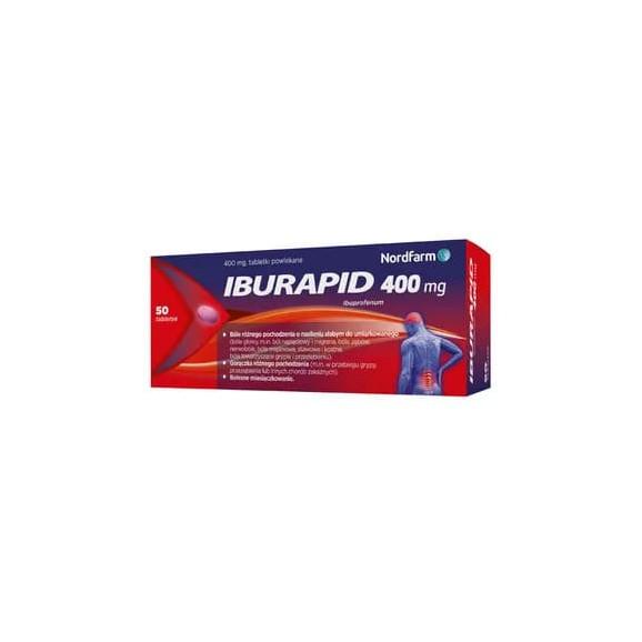 Iburapid 400 mg, tabletki, 50 szt. - zdjęcie produktu