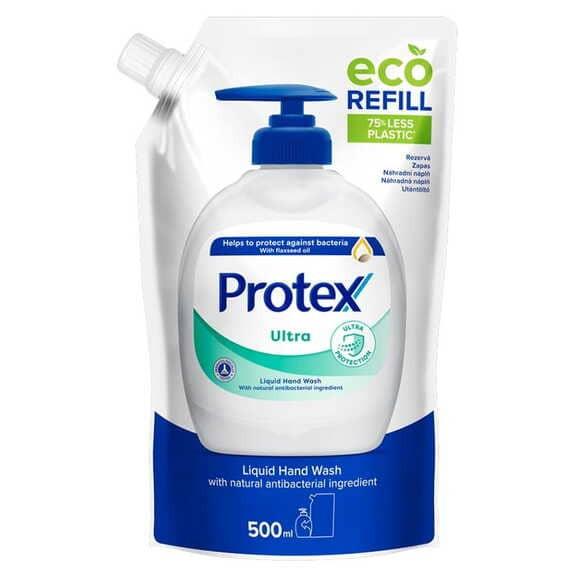 Protex Ultra, mydło w płynie, zapas, 500 ml - zdjęcie produktu