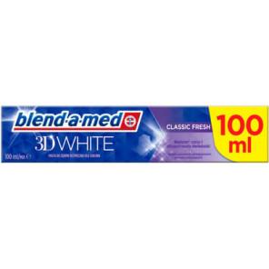 Blend-a-med 3D White Classic Fresh, pasta do zębów, 100 ml - zdjęcie produktu