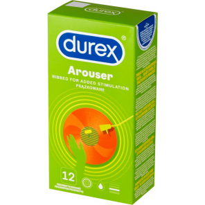 Durex Arouser, prezerwatywy prążkowane, 12 szt. - zdjęcie produktu