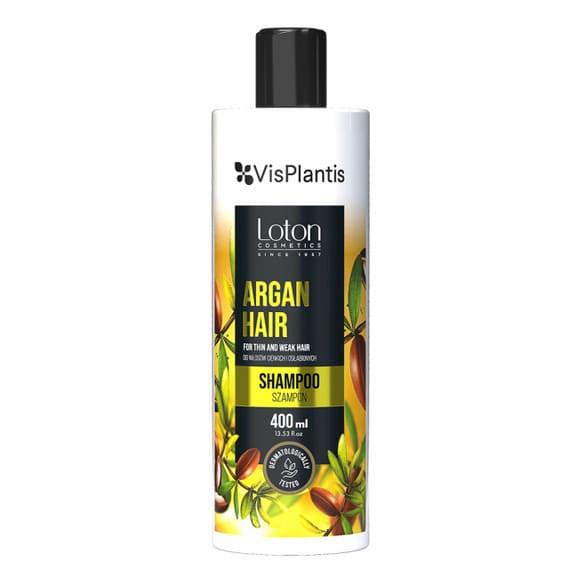 VisPlantis, szampon do włosów cienkich i słabych z arganem, 400 ml - zdjęcie produktu