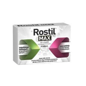 Rostil max 500 mg, tabletki, 30 szt. - zdjęcie produktu