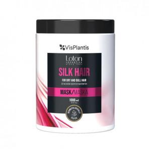 VisPlantis, maska do włosów suchych i matowych z jedwabiem, 1000 ml - zdjęcie produktu