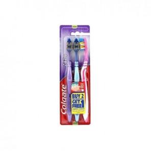Colgate Zig Zag Medium, szczoteczka do zębów, 3 szt. - zdjęcie produktu