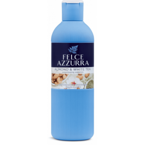Felce Azzurra Almond White Tea, żel pod prysznic, 650 ml - zdjęcie produktu