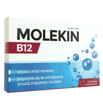 Molekin B12, tabletki powlekane, 60 szt.