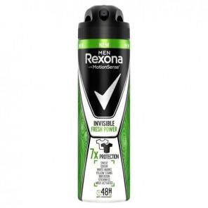Rexona Men Invisible Fresh Power, antyperspirant w sprayu dla mężczyzn, 150 ml - zdjęcie produktu