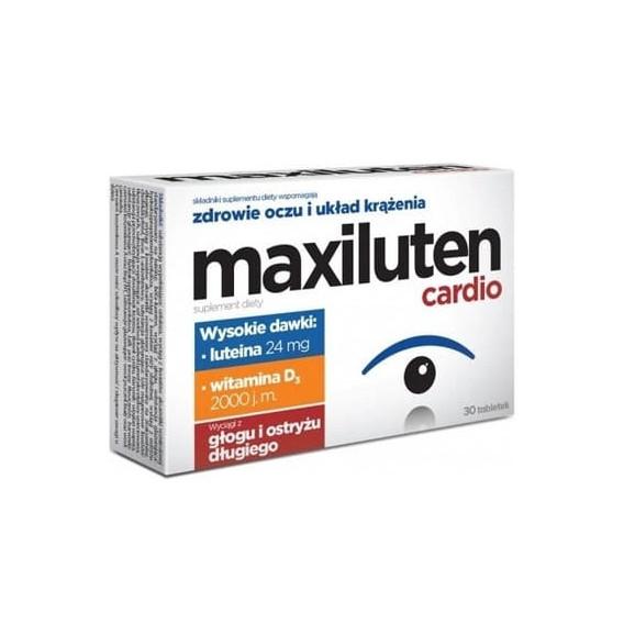 Maxiluten cardio, tabletki, 30 szt. - zdjęcie produktu