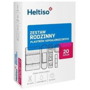 Heltiso, plastry hipoalergiczne, zestaw rodzinny, 20 szt. - zdjęcie produktu
