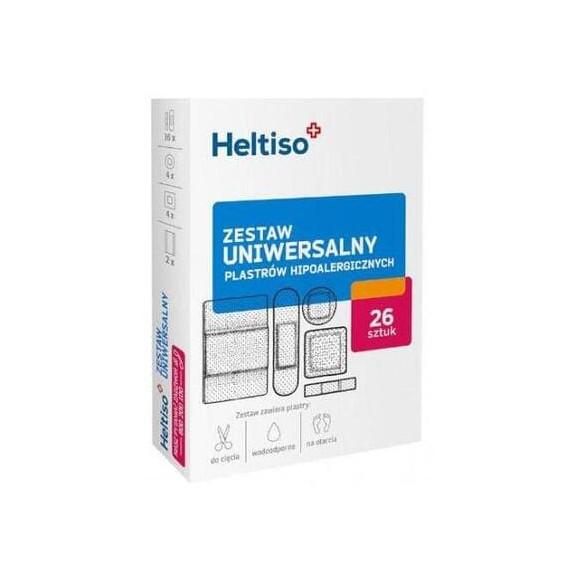 Heltiso, plastry hipoalergiczne, zestaw uniwersalny, 26 szt. - zdjęcie produktu