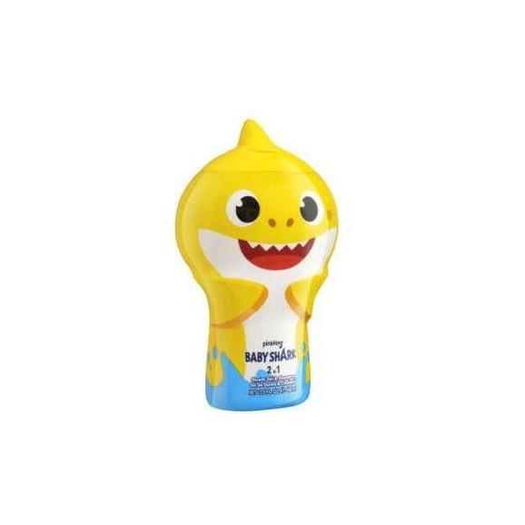 Baby Shark, żel pod prysznic i szampon dla dzieci 2w1, 400 ml - zdjęcie produktu