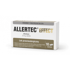Allertec Effect, 20 mg, tabletki, 10 szt. - zdjęcie produktu