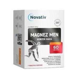 Novativ Magnez Men, tabletki, 60 szt. - zdjęcie produktu