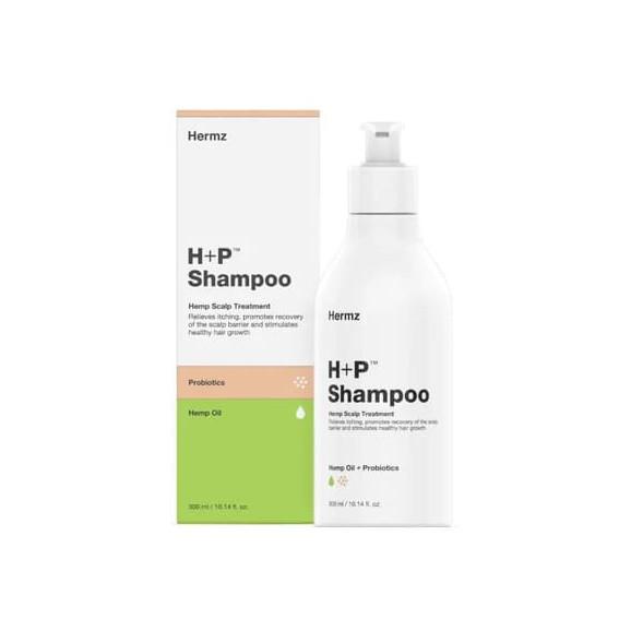 Hermz H+P Shampoo, szampon konopny z CBD i probiotykami, 300 ml - zdjęcie produktu