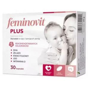 Feminovit Plus, kapsułki, 30 szt. - zdjęcie produktu